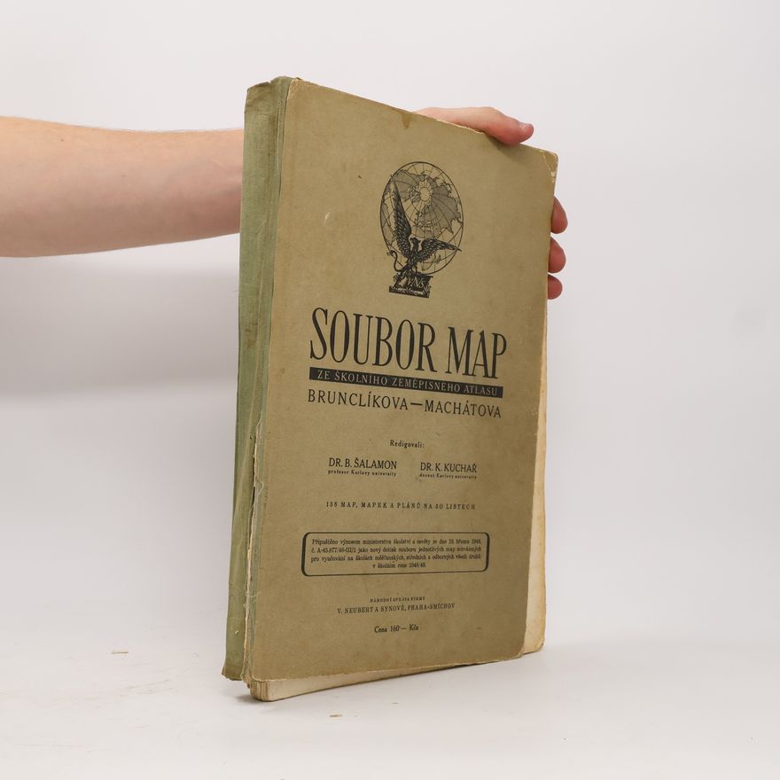 Kolektiv autorů Soubor map ze školního zeměpisného atlasu Brunclíkova - Machátova