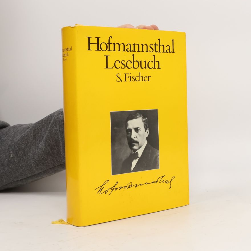 Hugo von Hofmannsthal Hofmannsthal Lesebuch