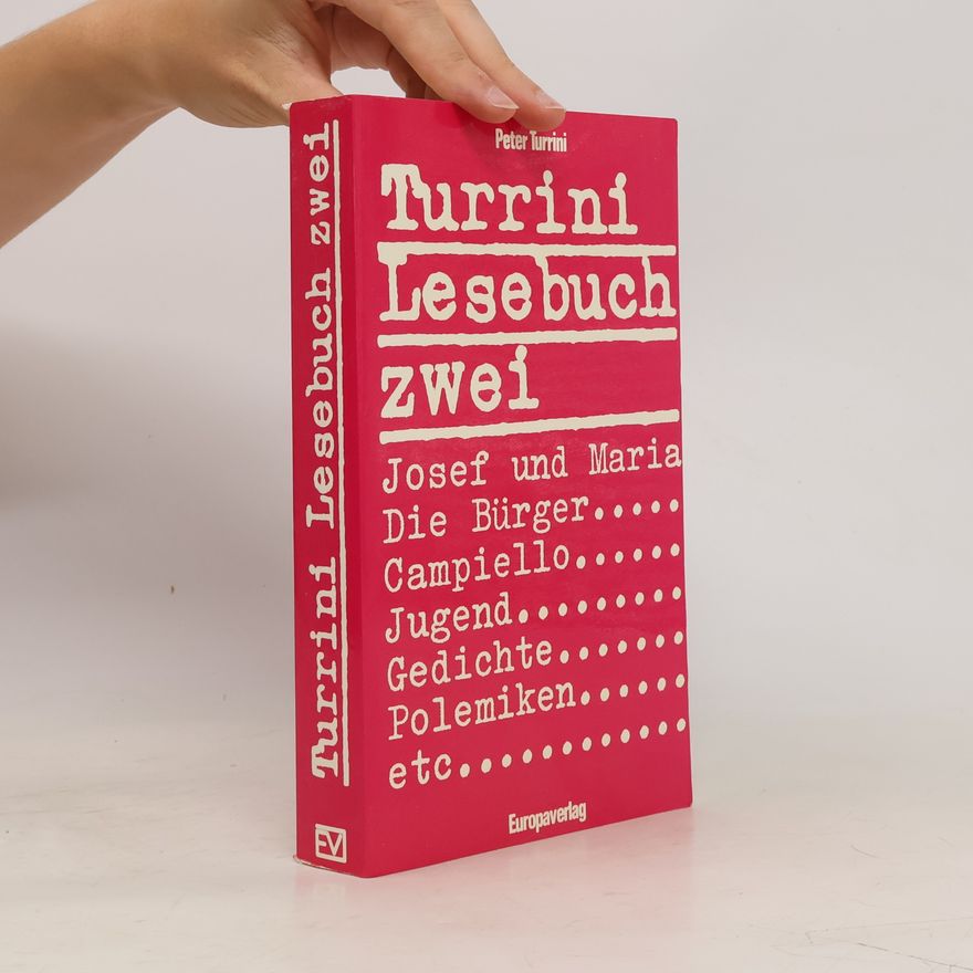 Peter Turrini Turrini Lesebuch zwei