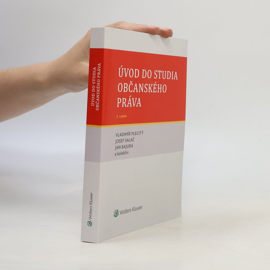 Vladimír Plecitý Úvod do studia občanského práva