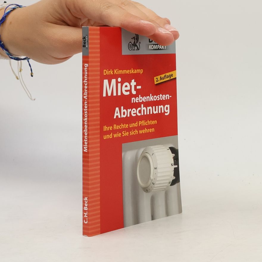 Dirk Kimmeskamp Mietnebenkosten-Abrechnung