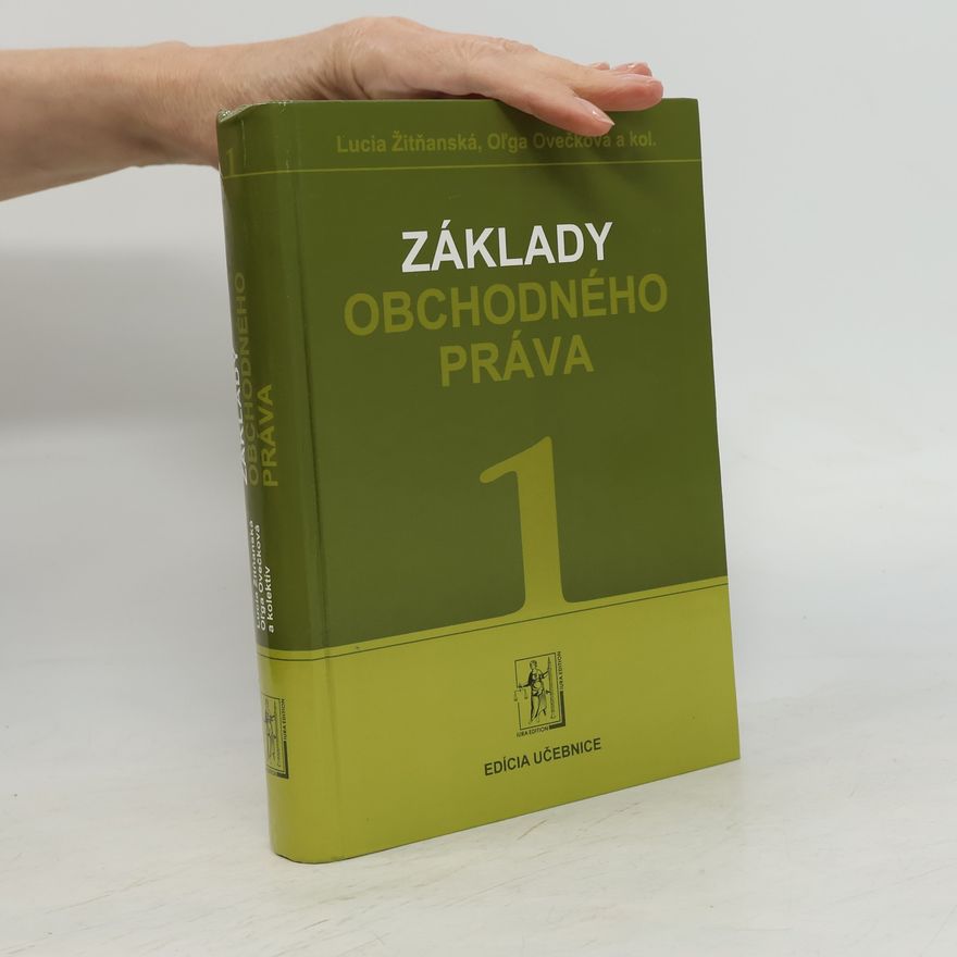 Ol̕ga Ovečková Základy obchodného práva 1