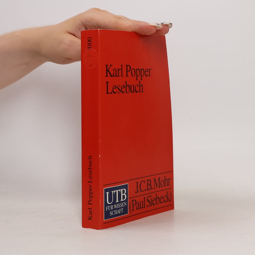 Karl R. Popper Karl Popper Lesebuch