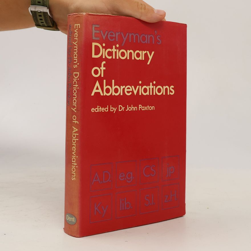 John Paxton Everyman's Dictionary of Abbreviations