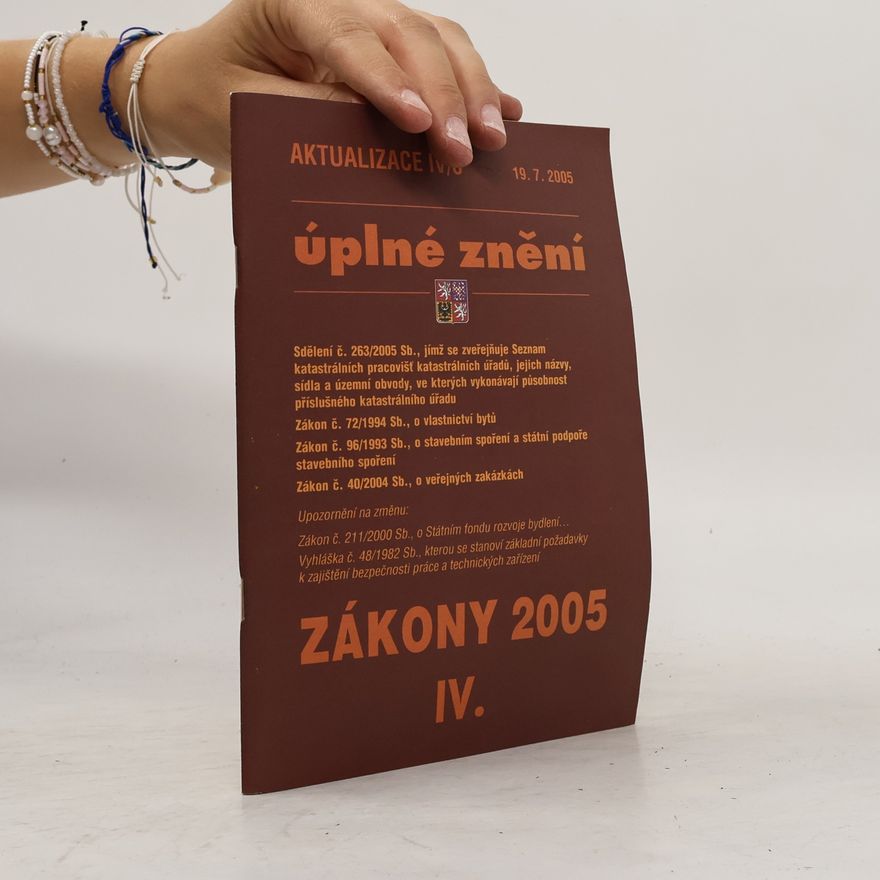 Various authors Zákony 2005 IV