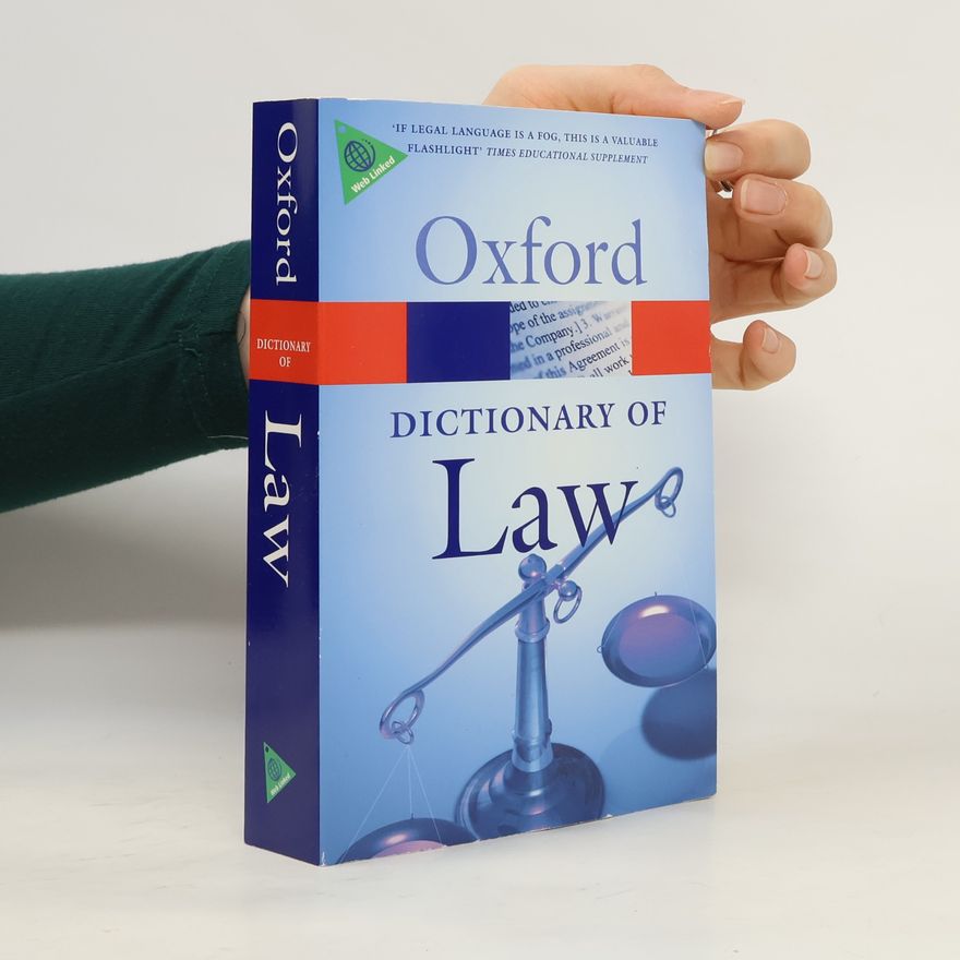 Collectif d'auteurs Oxford: Dictionary of Law