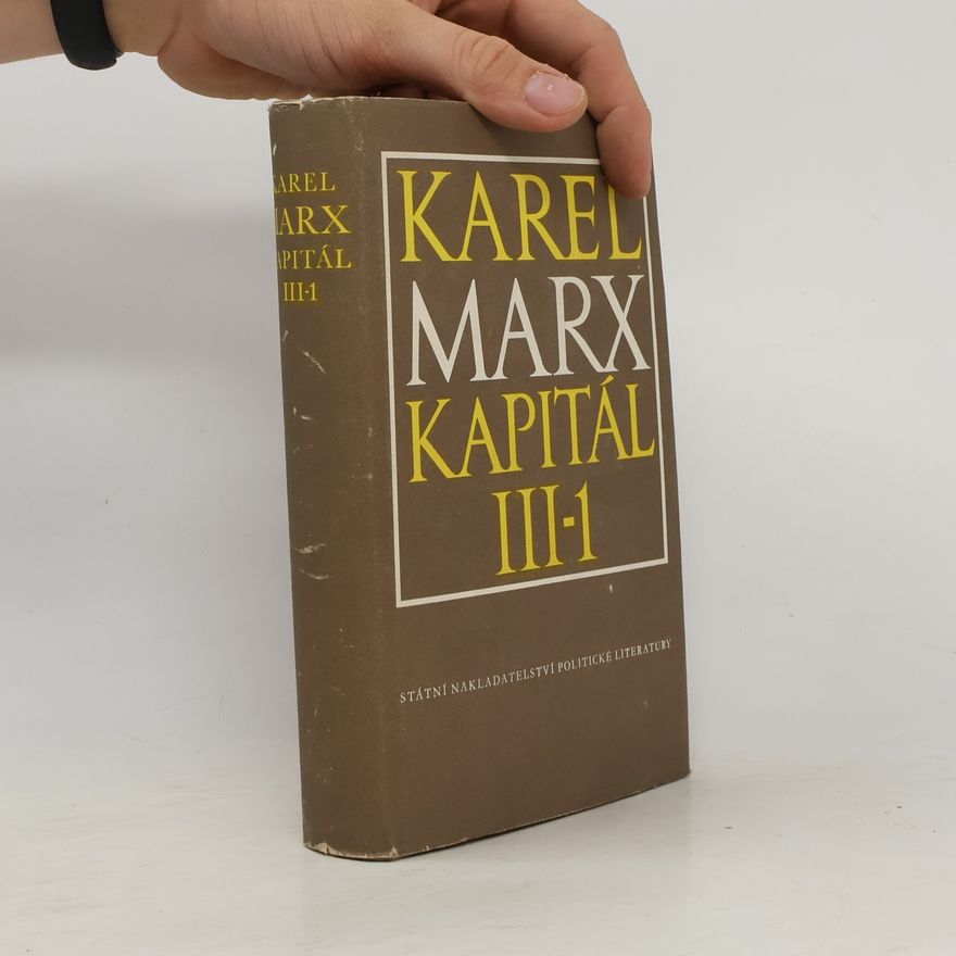 Karl Marx Kapitál III-1