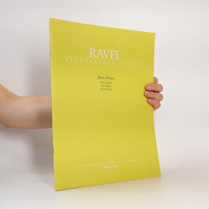 Nicolas Southon Bärenreiter Urtext: Jeux d'eau für Klavier
