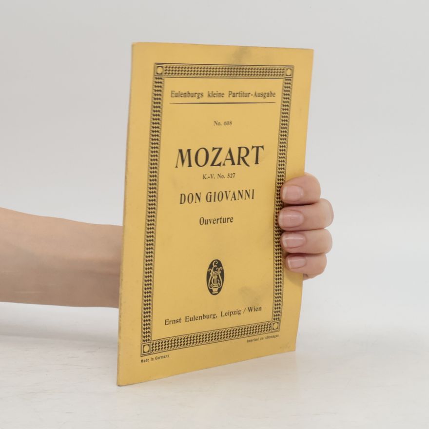 Wolfgang Amadeus Mozart Don Giovanni