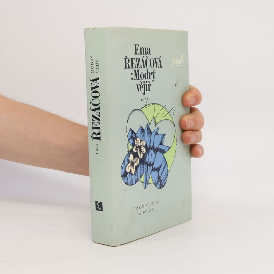 Ema Řezáčová Modrý vějíř