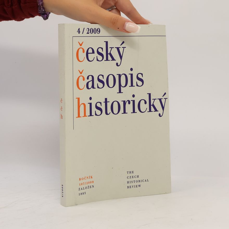 Autorenkollektiv Český časopis historický 4/2009
