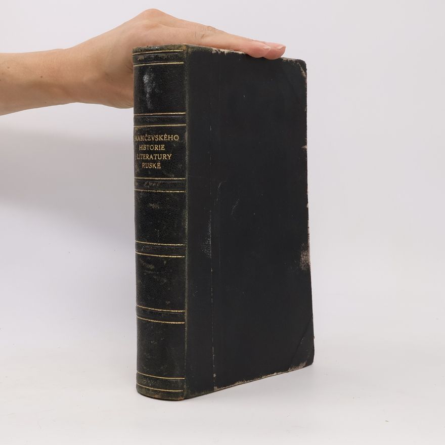 A. G. Stín Historie literatury ruské XIX. století 1