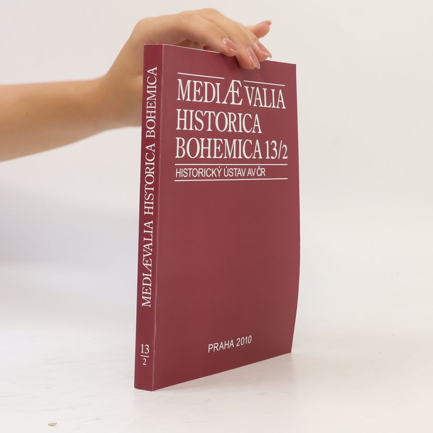AA.VV. Mediaevalia Historica Bohemica 13/2