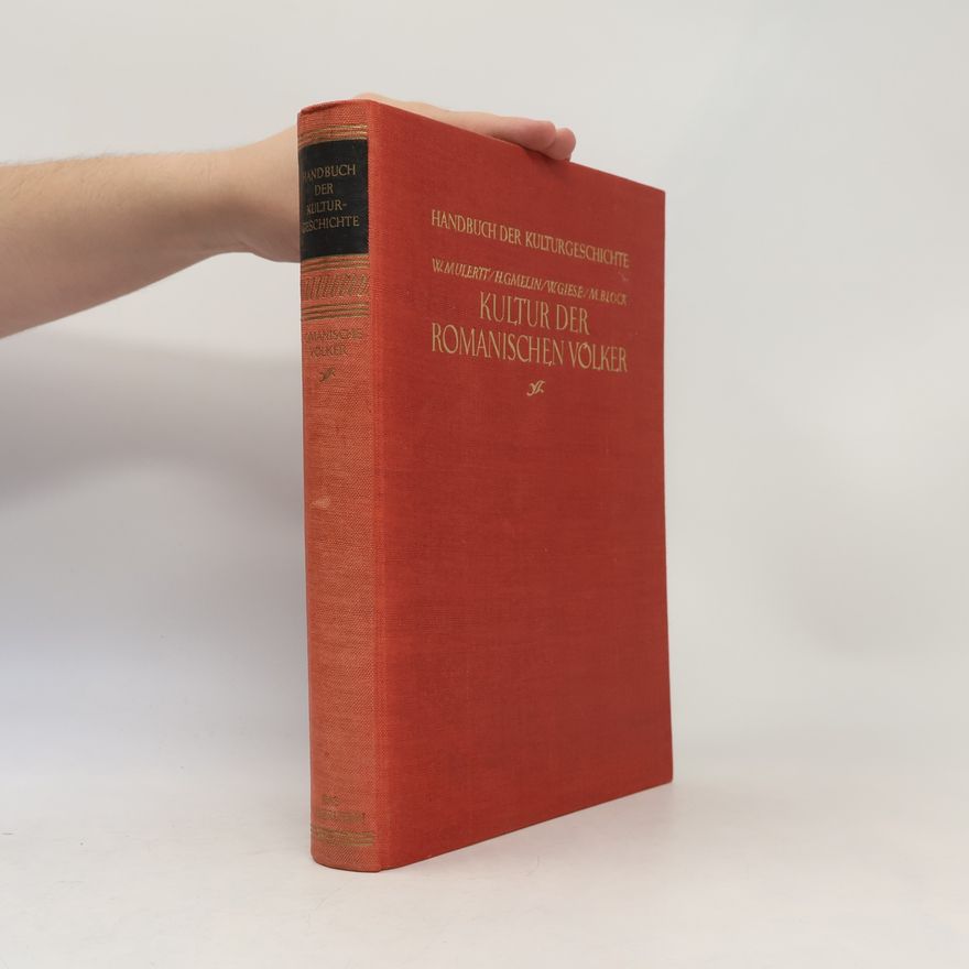 M. Block Handbuch der kulturgeschichte. Kultur der romanischen volker