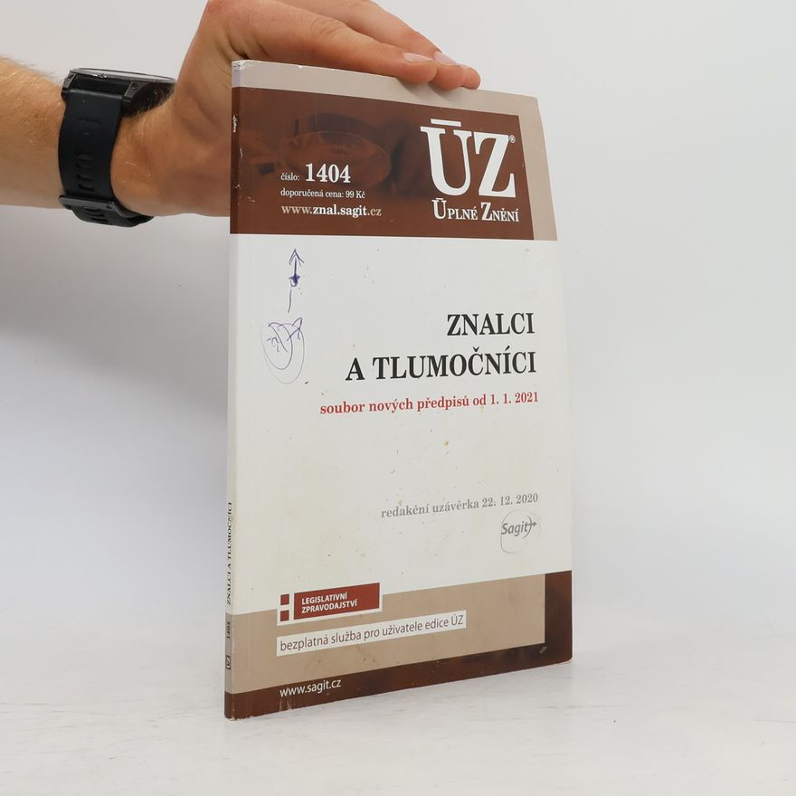 Autorenkollektiv ÚZ 1404 Znalci a tlumočníci