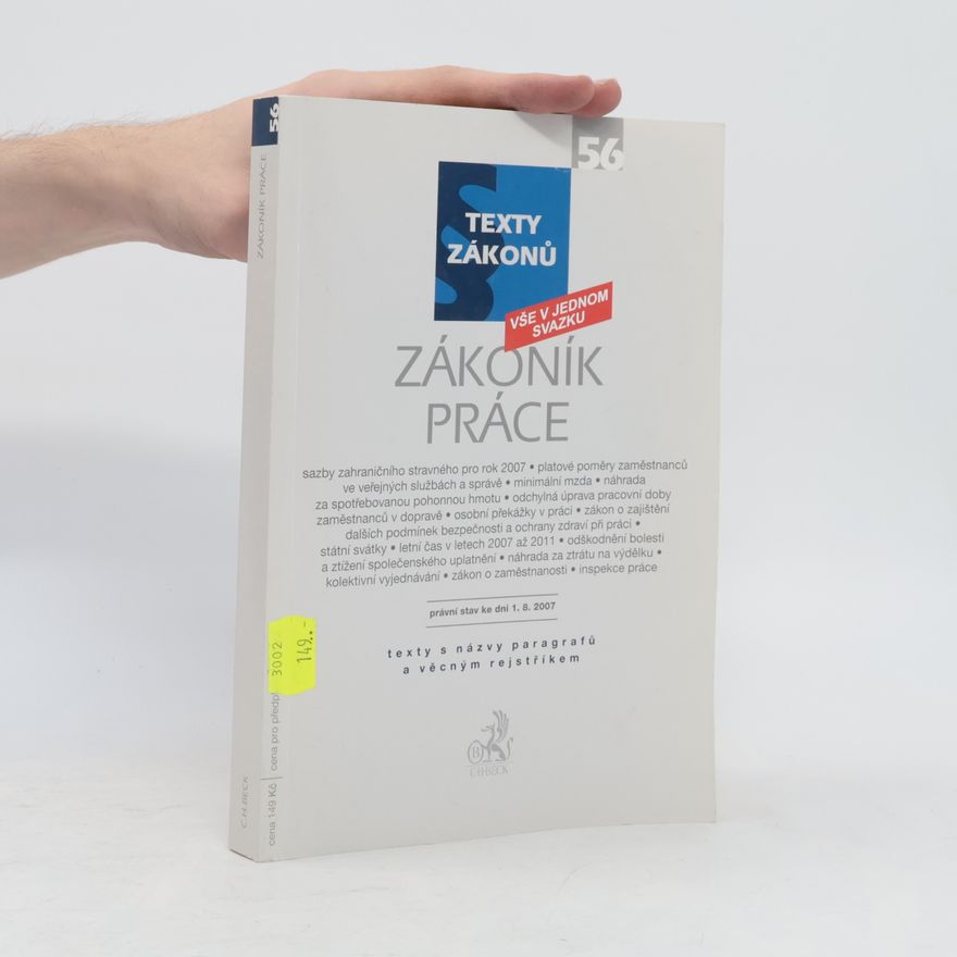 Autorenkollektiv Zákoník práce 56
