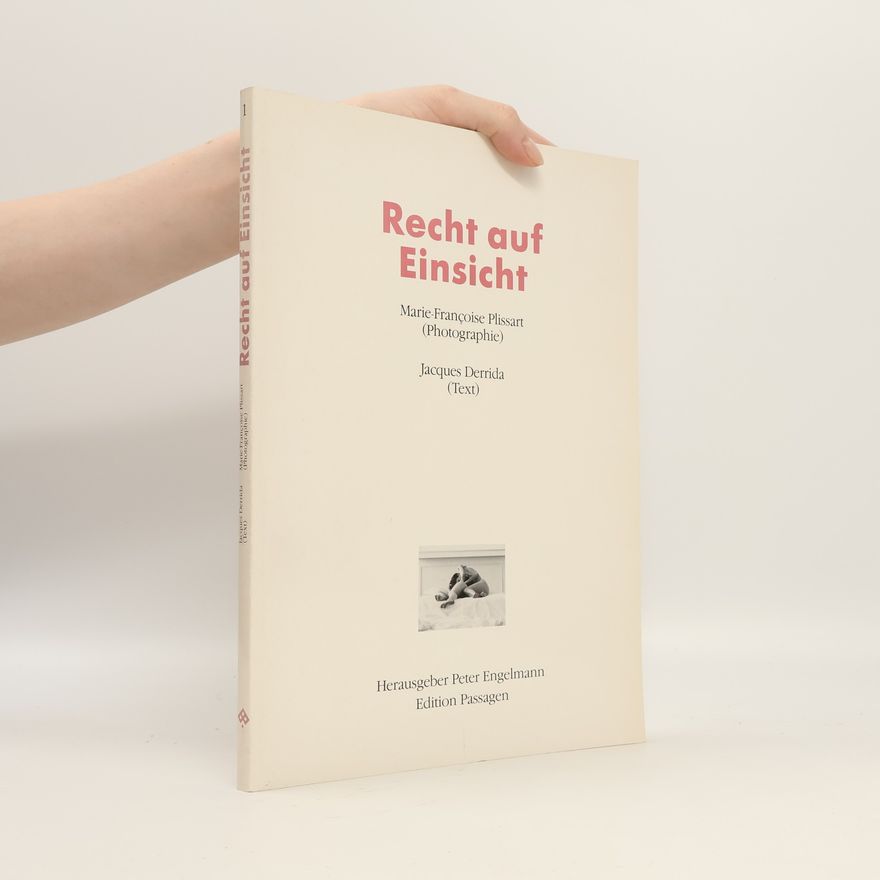 Marie-Françoise Plissart Recht auf Einsicht