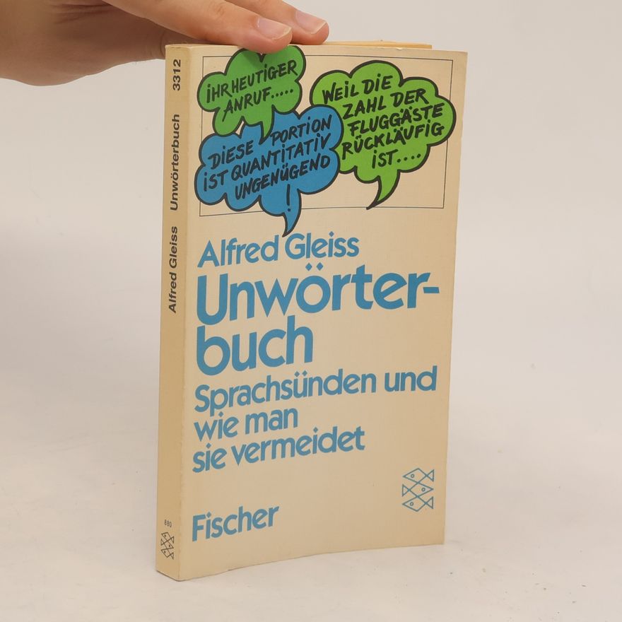 Alfred Gleiss Unwörterbuch