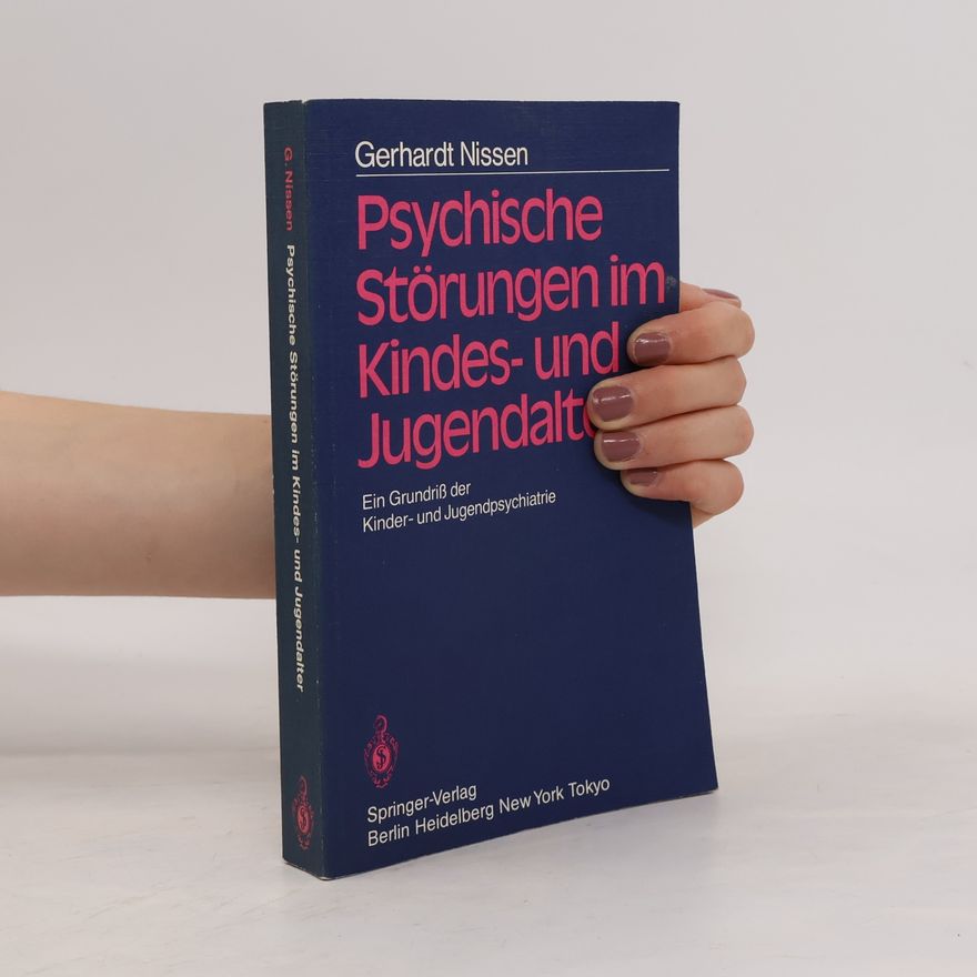 Gerhardt Nissen Psychische Störungen im Kindes- und Jugendalter