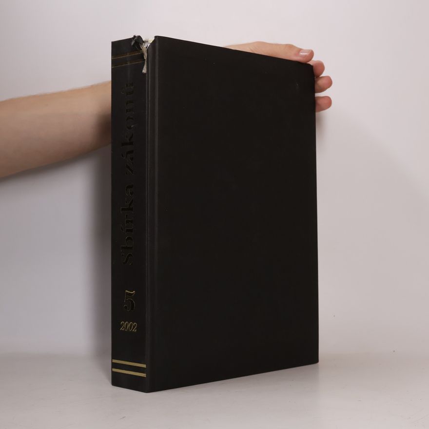 Autorenkollektiv Sbírka zákonů 5/2002