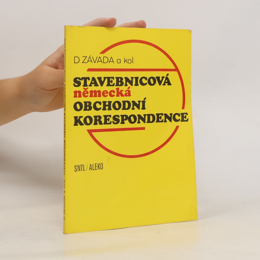Dušan Závada Stavebnicová německá obchodní korespondence