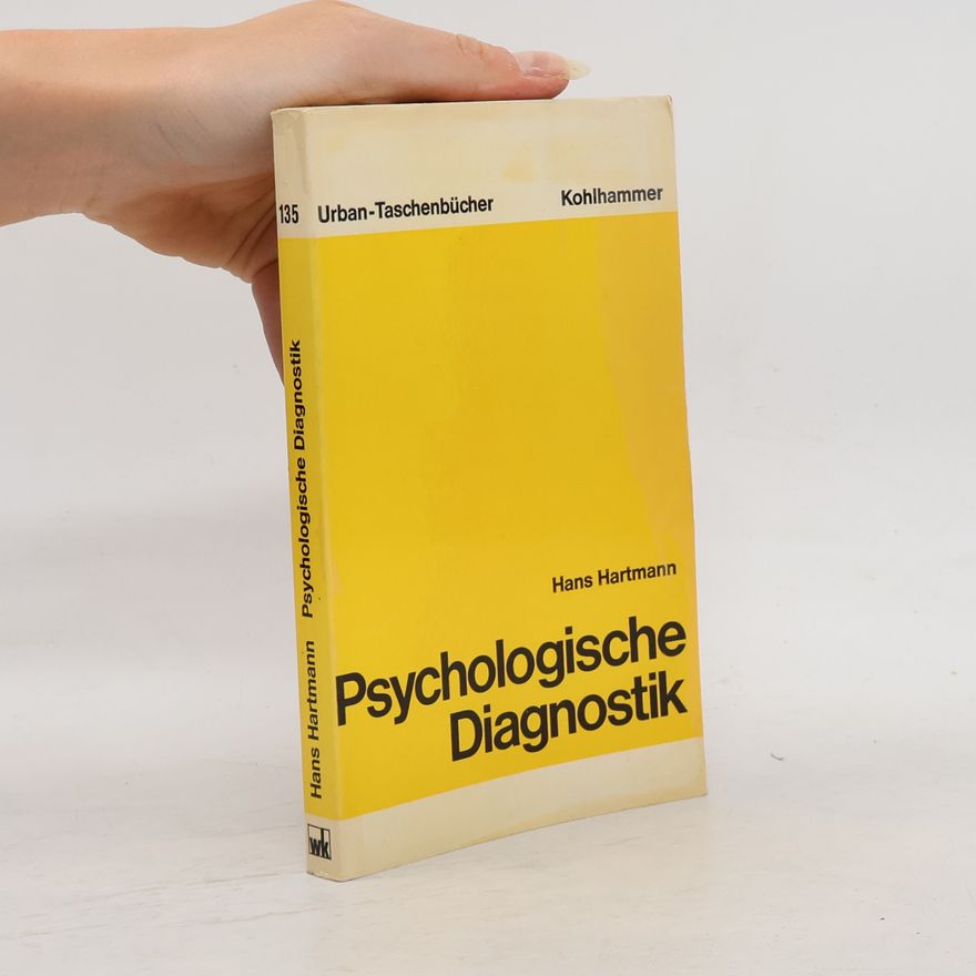 Hans A. Hartmann Psychologische Diagnostik