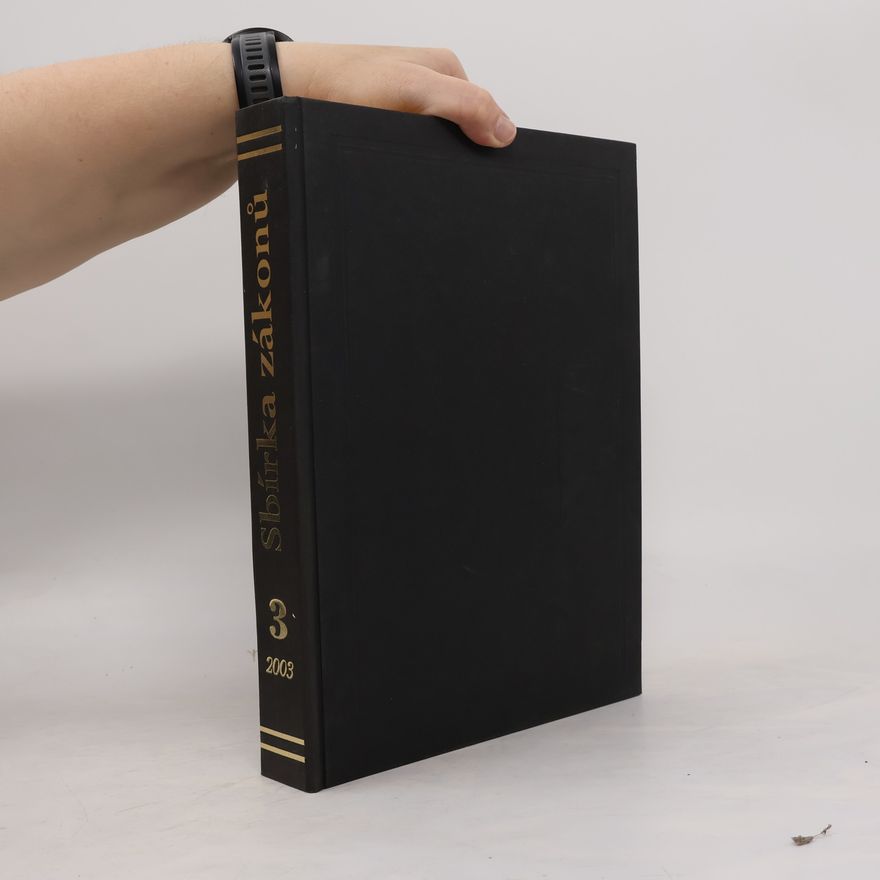 Autorenkollektiv Sbírka zákonů 3/2003