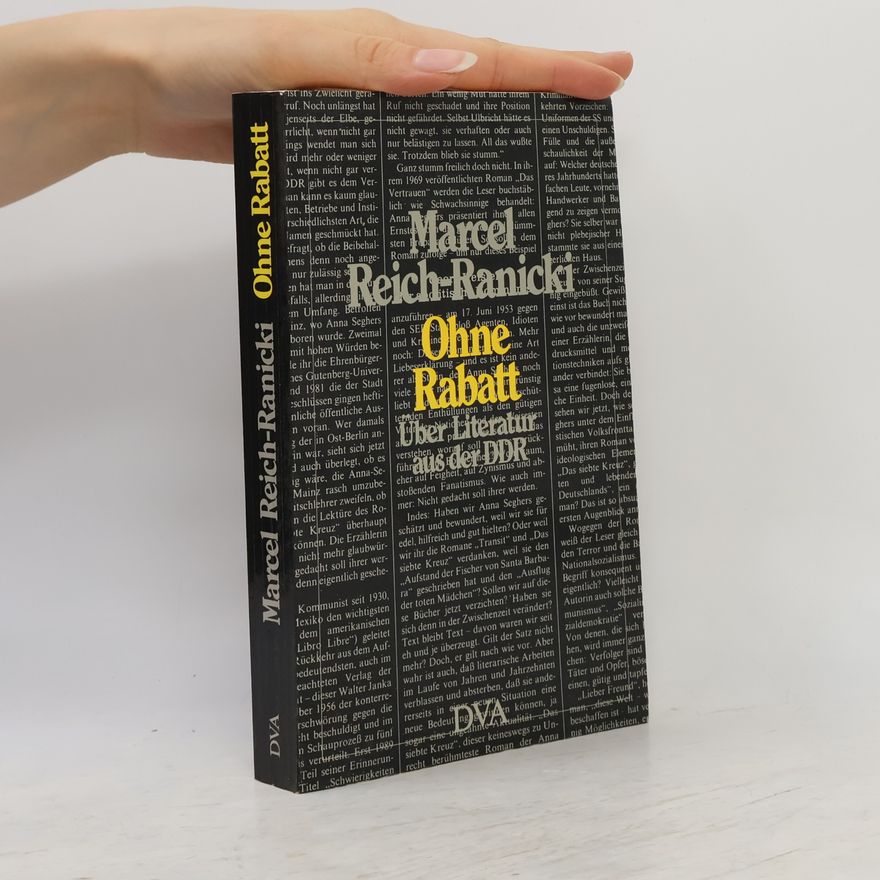 Marcel Reich Ranicki Ohne Rabatt