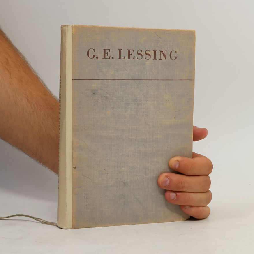 Gotthold Ephraim Lessing Hamburská dramaturgie