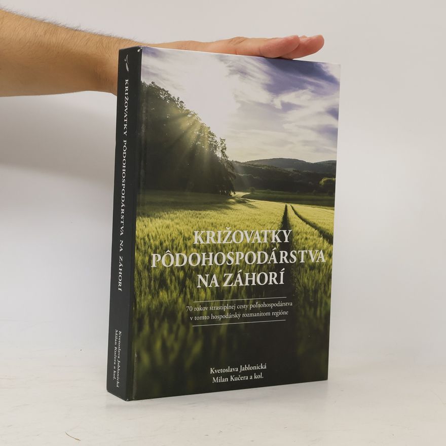 Soňa Ludvighová Križovatky pôdohospodárstva na Záhorí