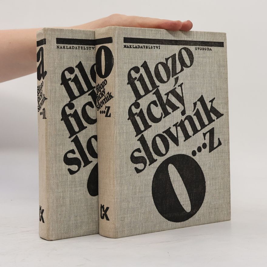 Klaus-Georg Wey Filozofický slovník. A-N, M-Z