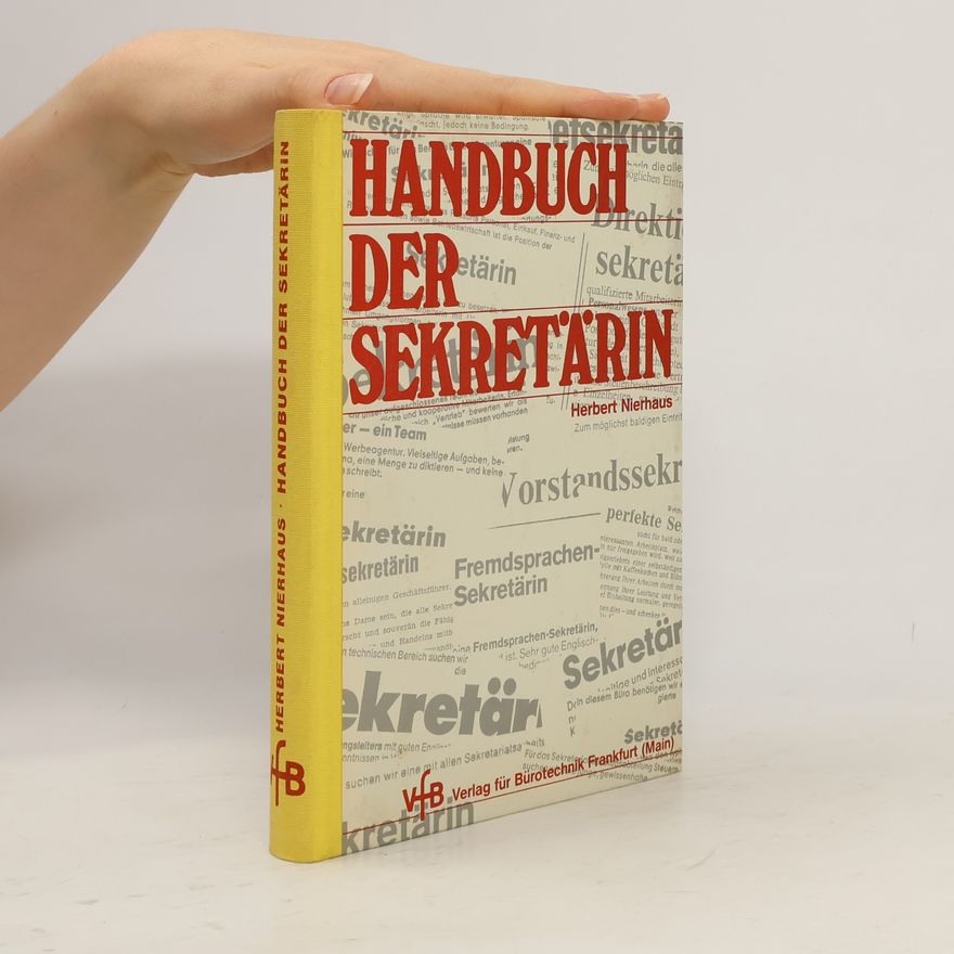 Herbert Nierhaus Handbuch der Sekretärin
