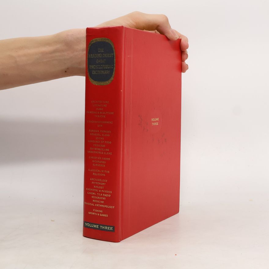 Various authors The Reader's Digest Great Encyclopaedic Dictionary III.