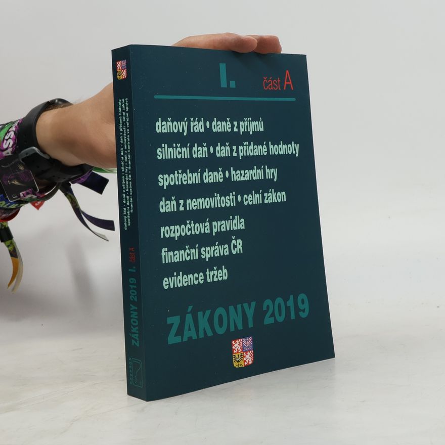 Autores varios Zákony 2019 I. část A