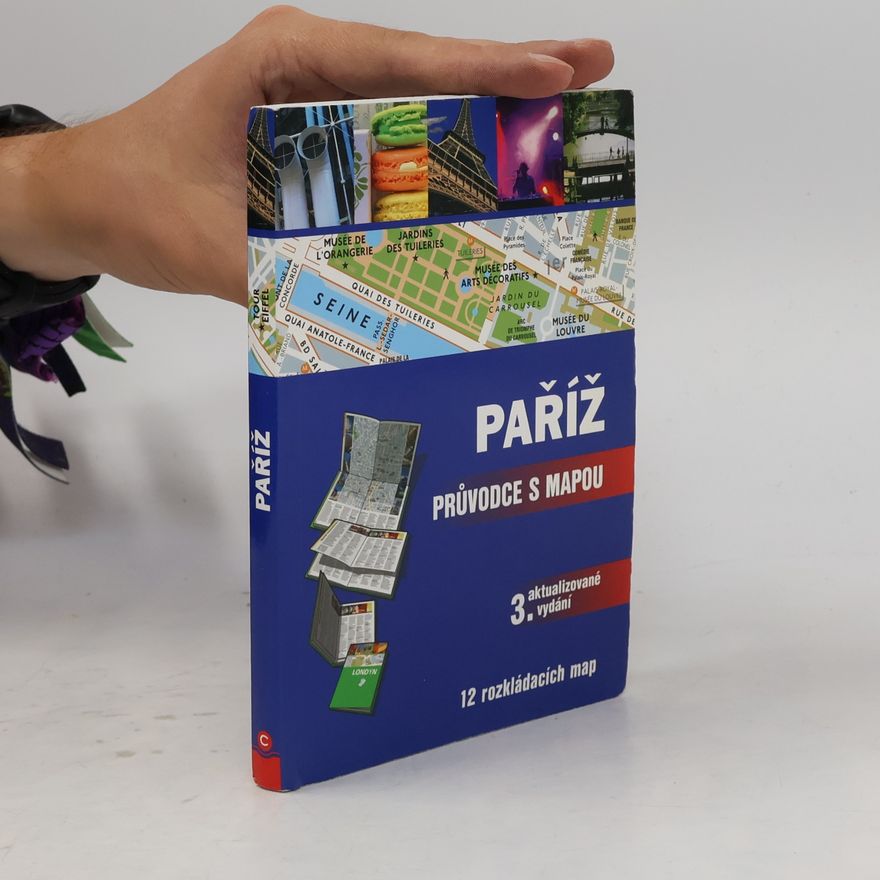 Collectif d'auteurs Paříž. Průvodce s mapou