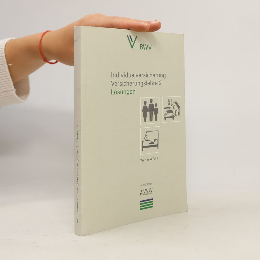 Autorenkollektiv Individualversicherung Versicherungslehre 2