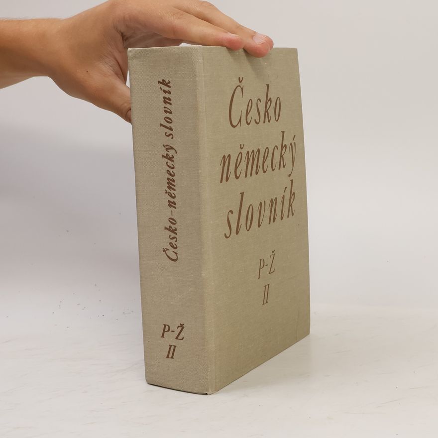 Hugo Siebenschein Česko-německý slovník 2. P-Ž