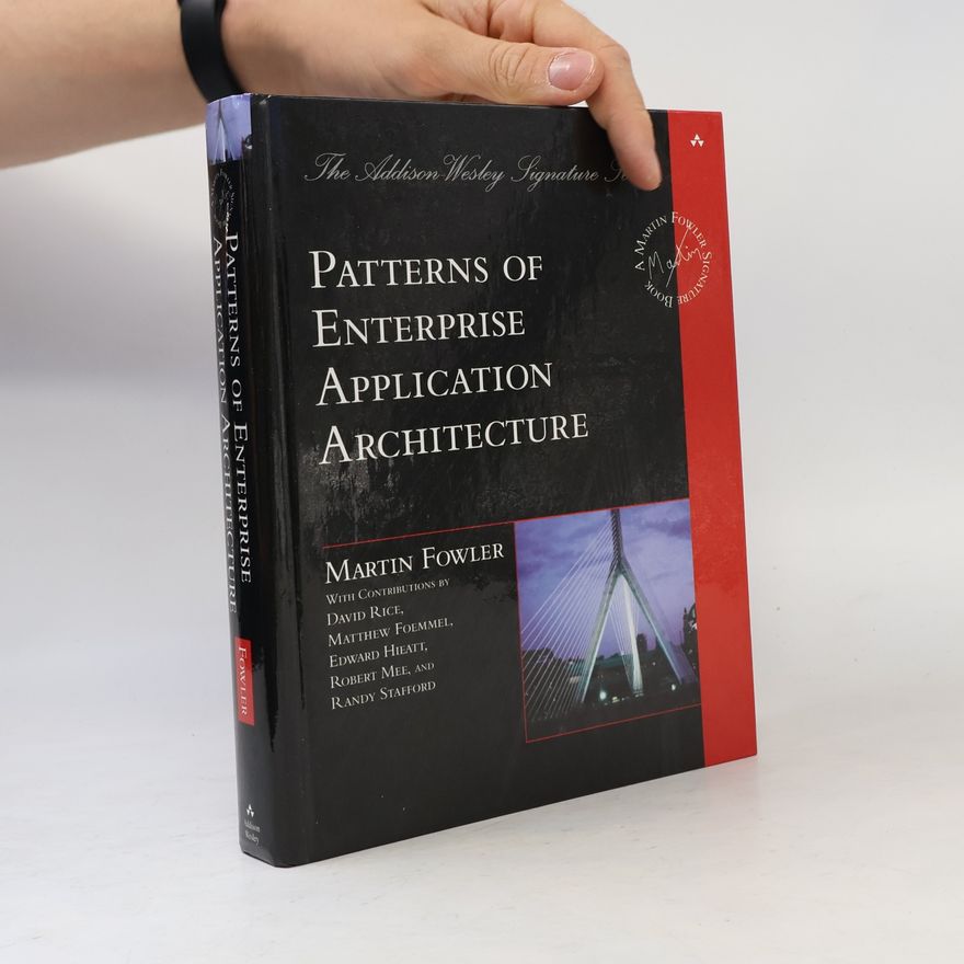 Martin Fowler Patterns of enterprise application architecture