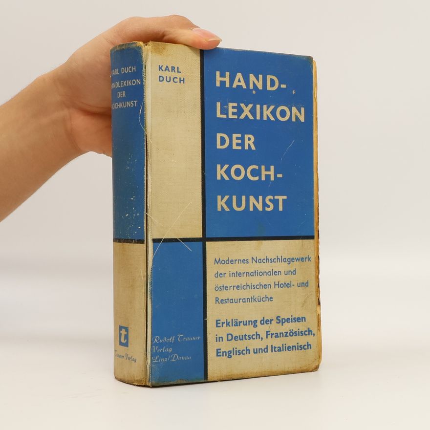 Karl Duch Handlexikon der Kochkunst