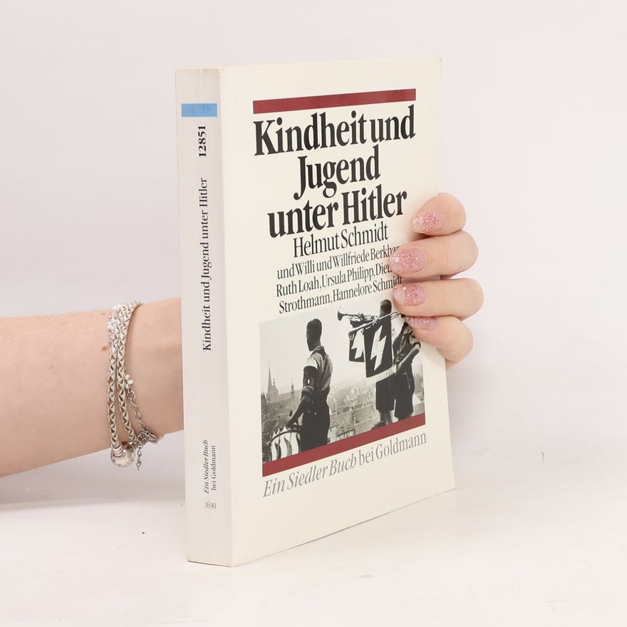 Helmut Schmidt Kindheit und Jugend unter Hitler