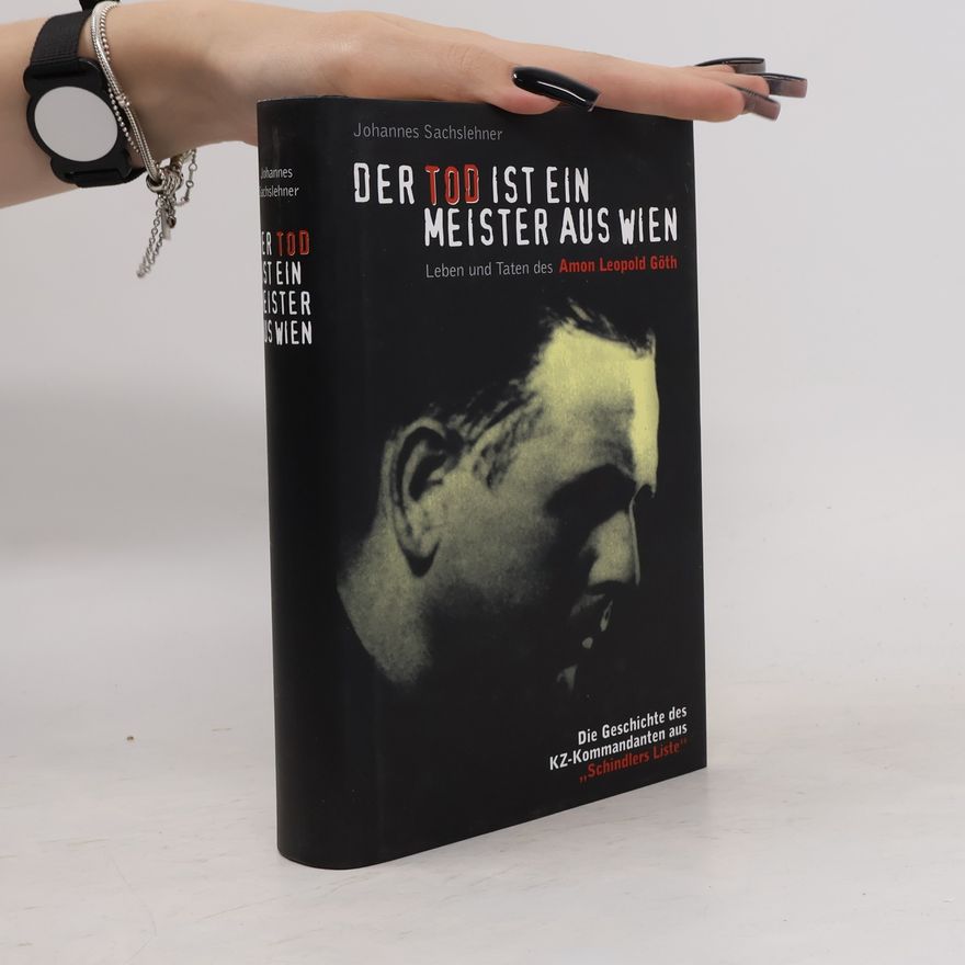 Johannes Sachslehner Der Tod ist ein Meister aus Wien