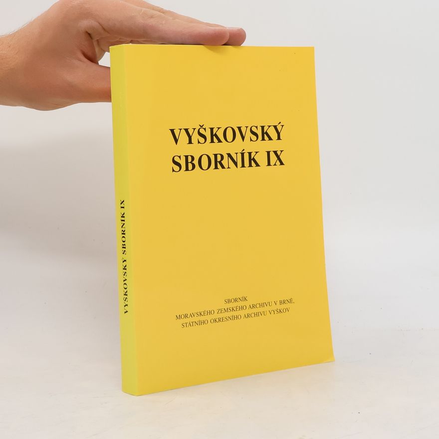 Autorenkollektiv Vyškovský sborník IX.