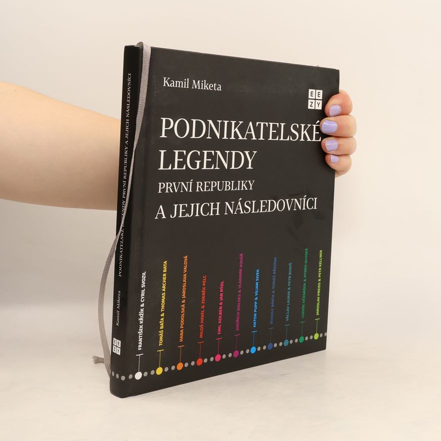 Kamil Miketa Podnikatelské legendy první republiky a jejich následovníci