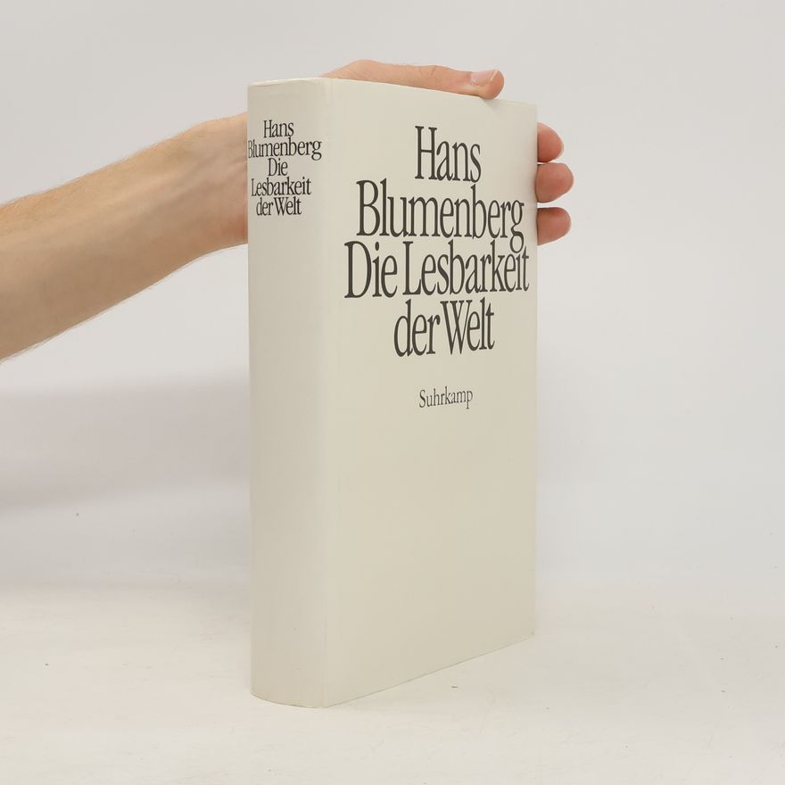 Hans Blumenberg Die Genesis der kopernikanischen Welt