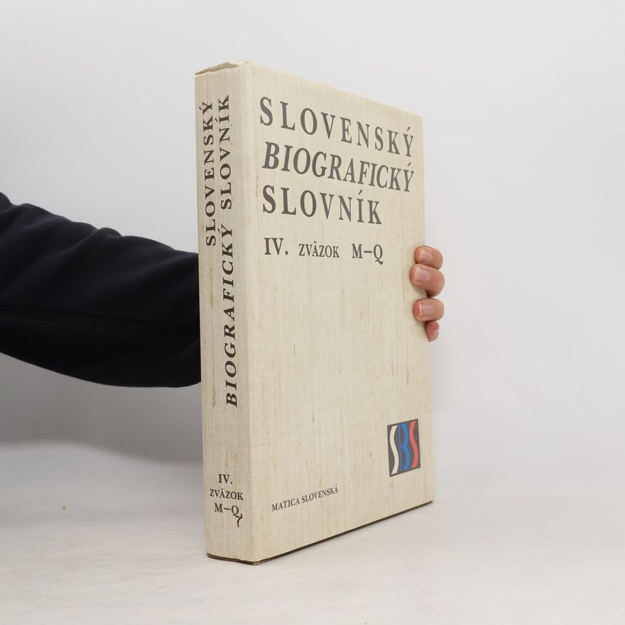 Autorenkollektiv Slovenský biografický slovník IV. M – Q