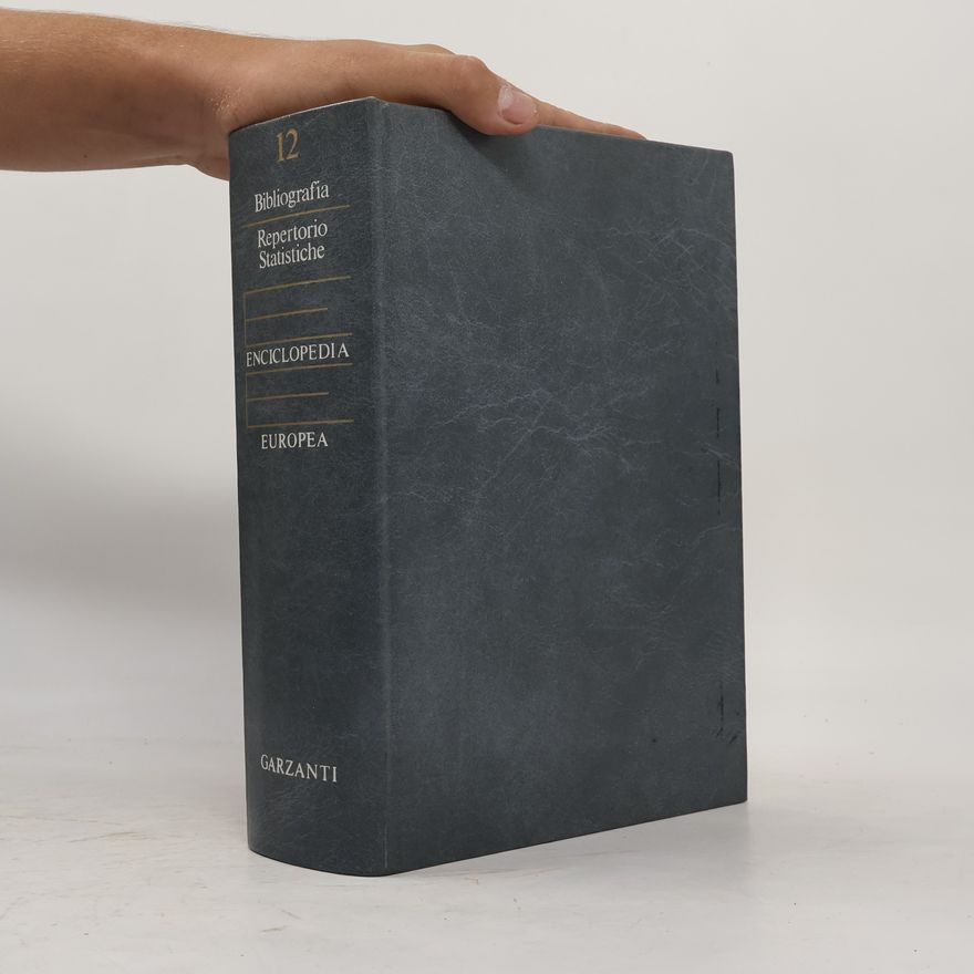 AA.VV. Enciclopedia Europea, Vol. XII.