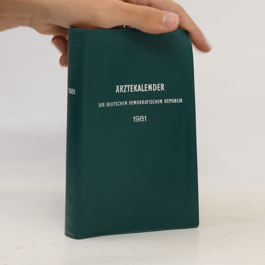 Kolektív autorov Ärztekalender der Deutschen Demokratischen Republik 1981