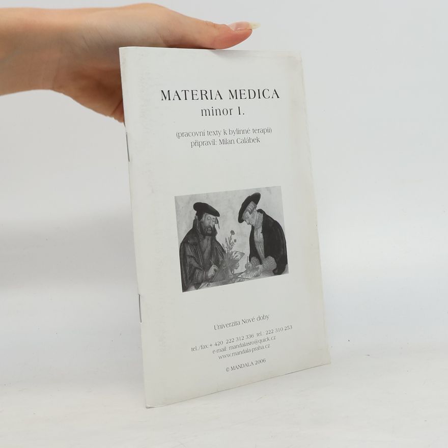 Milan Calábek Materia Medica minor I.