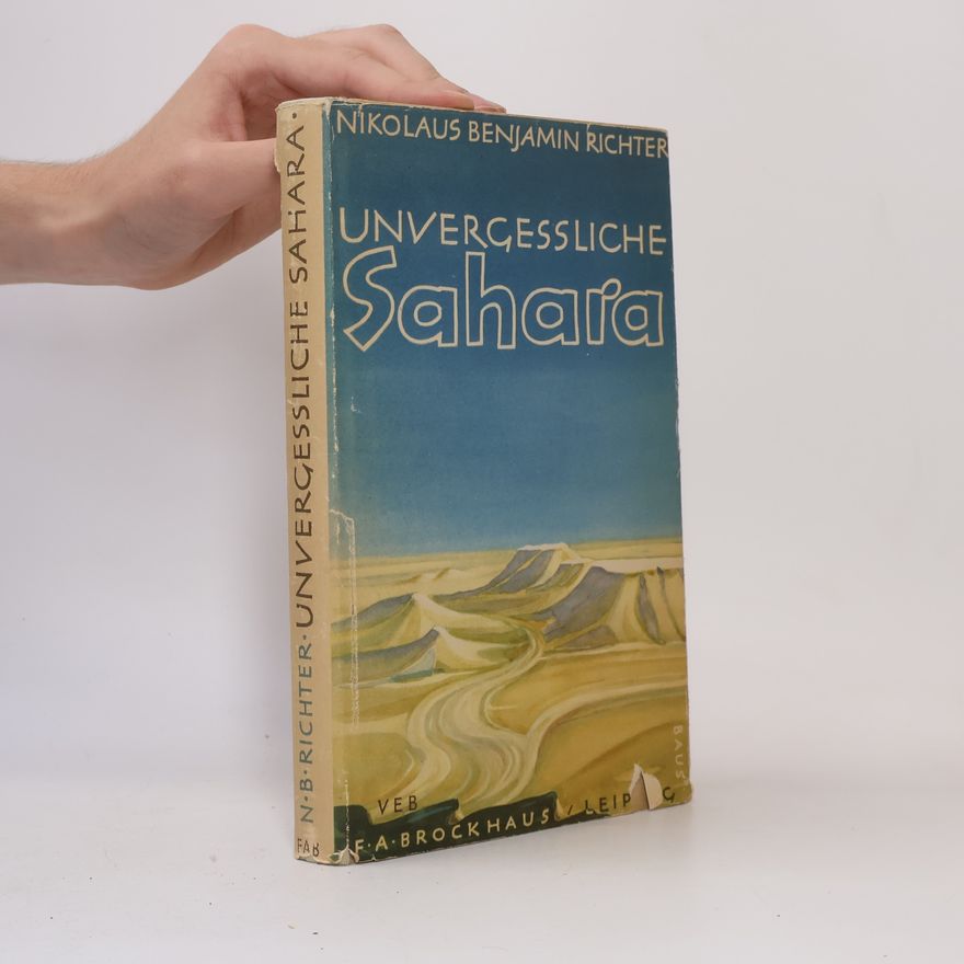 Nikolaus Benjamin Richter Unvergessliche Sahara