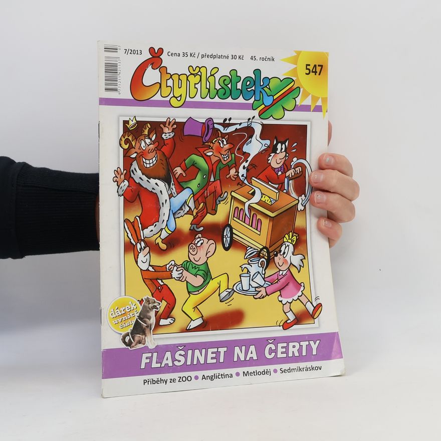 Kolektiv autorů Čtyřlístek 7/2013. Flašinet na čerty